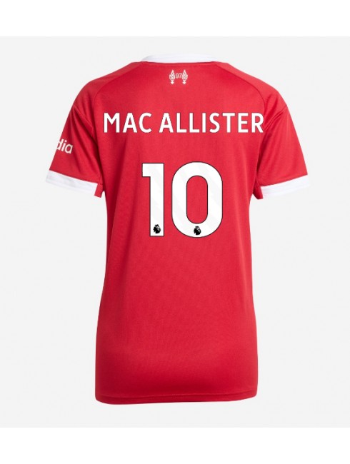 Liverpool Alexis Mac Allister #10 Zenski Domaci Dres 2025-26 Kratak Rukavima Liverpool Alexis Mac Allister #10 Zenski Domaci Dres 2025-26 Kratak Rukavima